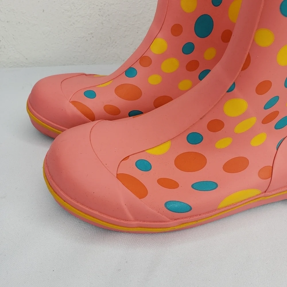 KEEN Girls Rubber Rain Boots  Polka Dots Sample